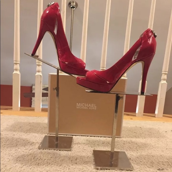 michael kors hamilton heels